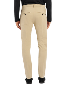 Pantaloni Gaubert slim in gabardina mano calda Don Dup
