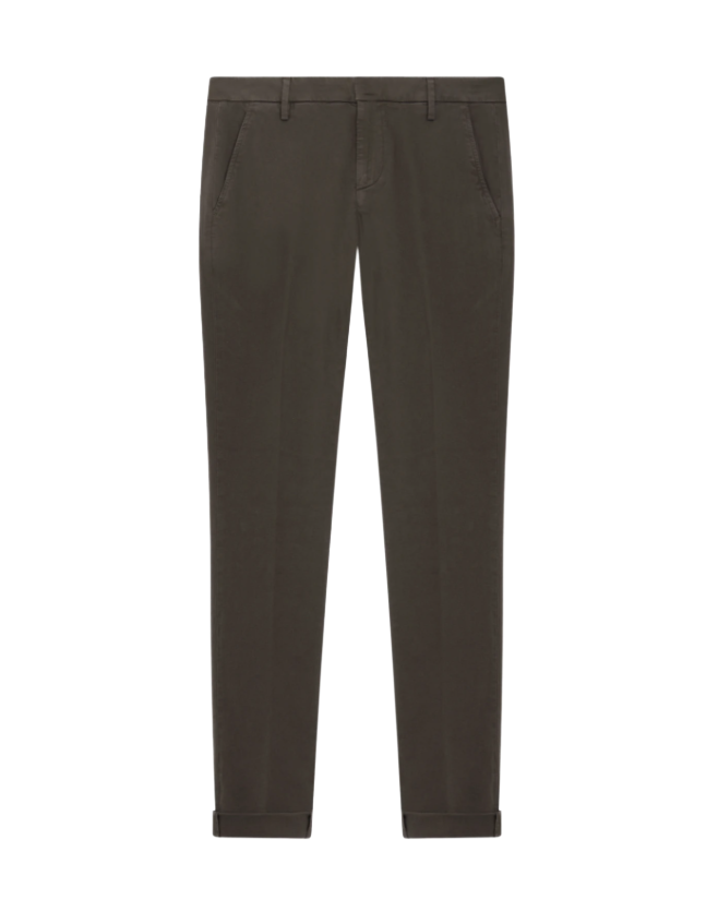 Pantaloni Gaubert slim in gabardina mano calda Don Dup