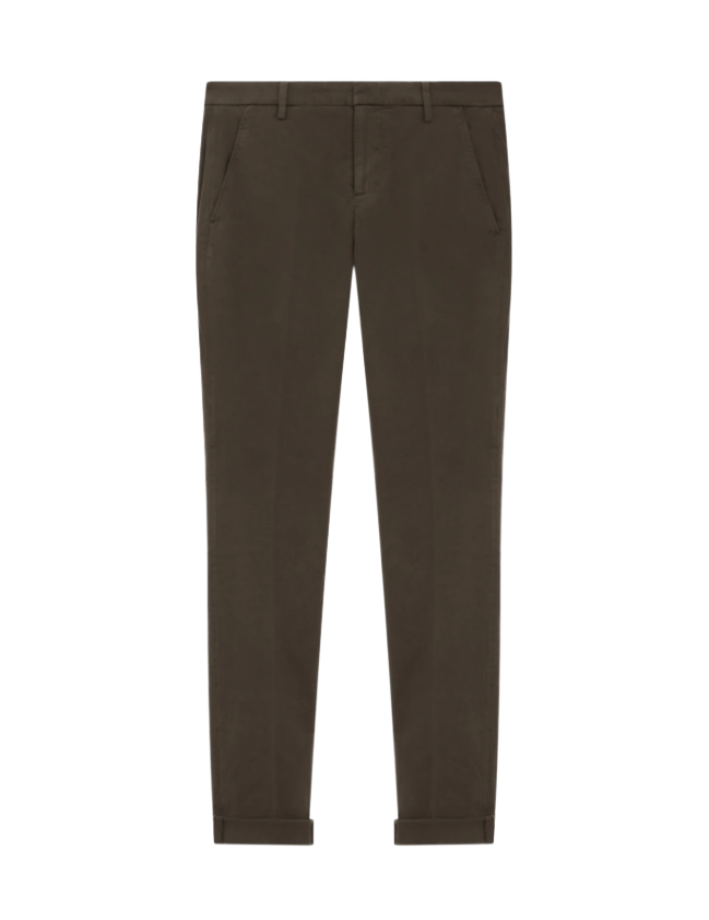 Pantaloni Gaubert slim in gabardina mano calda Don Dup