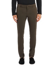 Carica l&#39;immagine nel visualizzatore di Gallery, Pantaloni Gaubert slim in gabardina mano calda Don Dup
