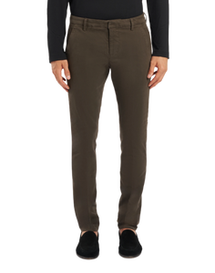 Pantaloni Gaubert slim in gabardina mano calda Don Dup