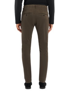 Pantaloni Gaubert slim in gabardina mano calda Don Dup