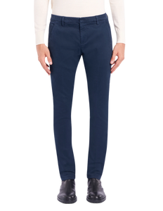 Pantaloni Gaubert slim in gabardina mano calda Don Dup