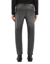 Carica l&#39;immagine nel visualizzatore di Gallery, Jeans Brighton carrot in denim stretch cotone e lyocell Don Dup
