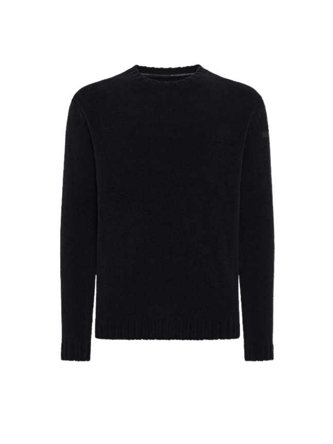 Cinematt Round Knit W25160 60 Blue Black