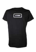 Carica l&#39;immagine nel visualizzatore di Gallery, T-shirt nera in jersey di cotone Les Hommes
