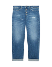 Carica l'immagine nel visualizzatore di Gallery, Jeans Koons 30 inches loose in denim stretch responsabile Don Dup
