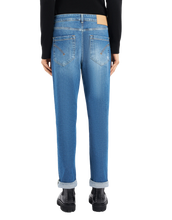 Carica l'immagine nel visualizzatore di Gallery, Jeans Koons 30 inches loose in denim stretch responsabile Don Dup
