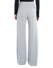 Carica l'immagine nel visualizzatore di Gallery, Pantaloni wide leg in viscosa grigio Don Dup
