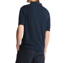 Carica l'immagine nel visualizzatore di Gallery, Polo in Maglia di Cotone Blu Uomo NMMC1522220ZAJU807 Fay
