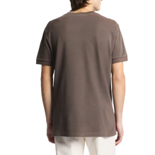 Carica l'immagine nel visualizzatore di Gallery, T-shirt Marrone Comfort Fit in Piquet di Cotone NPMB352136TZEFS602 Fay
