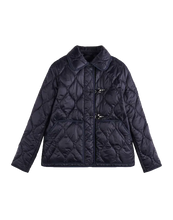 Carica l'immagine nel visualizzatore di Gallery, 3 Ganci Blu in Tessuto Tecnico Con Trapunta Onion Donna NAW22524120ZEPU809 Fay
