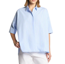 Carica l'immagine nel visualizzatore di Gallery, Camicia Riga Comfort Fit in Popeline Stretch NCWA552552SZCMU006 Fay
