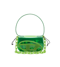 Carica l'immagine nel visualizzatore di Gallery, 1DR-Borsa a spalla iconica in TPU trasparente Verde Diesel
