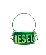 Carica l'immagine nel visualizzatore di Gallery, 1DR-Borsa a spalla iconica in TPU trasparente Verde Diesel

