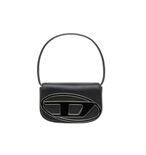 Carica l'immagine nel visualizzatore di Gallery, 1DR - Borsa a spalla in nappa Nera Diesel
