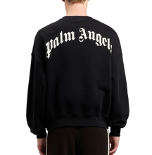 Carica l'immagine nel visualizzatore di Gallery, Felpa ampia con logo curvo sul retro Palm Angels
