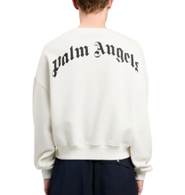 Carica l'immagine nel visualizzatore di Gallery, Felpa ampia con logo curvo sul retro Palm Angels
