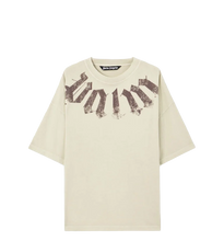 Carica l'immagine nel visualizzatore di Gallery, T-shirt ampia con collo alto e logo Palm Angels

