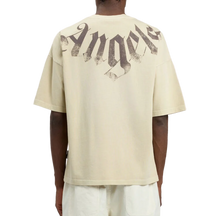Carica l'immagine nel visualizzatore di Gallery, T-shirt ampia con collo alto e logo Palm Angels
