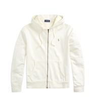 Carica l'immagine nel visualizzatore di Gallery, Felpa con cappuccio Crema in cotone loopback Polo Ralph Lauren Uomo
