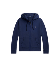 Carica l'immagine nel visualizzatore di Gallery, Felpa con cappuccio Blu in cotone loopback Polo Ralph Lauren Uomo

