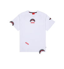 Carica l'immagine nel visualizzatore di Gallery, SHARKPATCHES NEW REGULAR T-SHIRT WHT SPRAYGROUND
