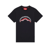 Carica l'immagine nel visualizzatore di Gallery, SCRIBBLE EMBROIDERY SHARK REG T-SHIRT BLK SPRAYGROUND
