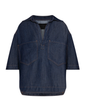 Carica l'immagine nel visualizzatore di Gallery, Camicia regular in denim fisso lyocell Don Dup Donna
