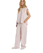 Carica l'immagine nel visualizzatore di Gallery, T-shirt girocollo regular in jersone trattato Don Dup Donna

