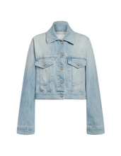 Carica l'immagine nel visualizzatore di Gallery, Giubbino regular in denim stretch Don Dup Donna
