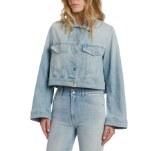 Carica l'immagine nel visualizzatore di Gallery, Giubbino regular in denim stretch Don Dup Donna
