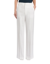 Carica l'immagine nel visualizzatore di Gallery, Pantaloni Abby wide leg in gabardina di viscosa Don Dup Donna
