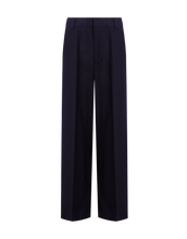 Carica l'immagine nel visualizzatore di Gallery, Pantaloni Abby wide leg in gabardina di viscosa Don Dup Donna
