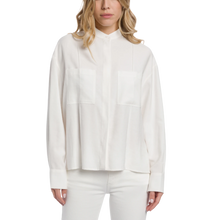 Carica l'immagine nel visualizzatore di Gallery, Camicia regular in gabardina di viscosa Don Dup Donna
