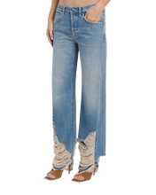 Carica l'immagine nel visualizzatore di Gallery, Jeans Jacklyn wide leg in denim fisso Don Dup Donna
