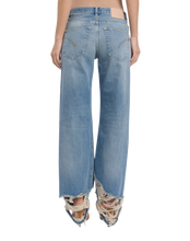 Carica l'immagine nel visualizzatore di Gallery, Jeans Jacklyn wide leg in denim fisso Don Dup Donna
