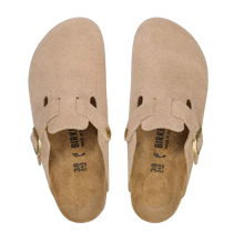 Carica l'immagine nel visualizzatore di Gallery, Birkenstock Boston Sandcastle Pelle scamosciata Donna
