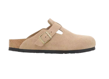 Carica l'immagine nel visualizzatore di Gallery, Birkenstock Boston Sandcastle Pelle scamosciata Donna
