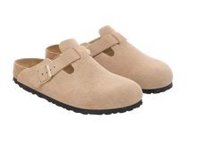 Carica l'immagine nel visualizzatore di Gallery, Birkenstock Boston Sandcastle Pelle scamosciata Donna

