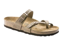 Carica l'immagine nel visualizzatore di Gallery, Birkenstock Mayari Tabacco Brown Pelle oliata Donna
