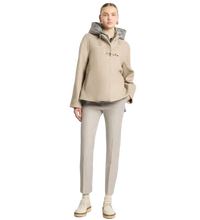 Carica l'immagine nel visualizzatore di Gallery, Cappa Toggle Coat in panno di lana garzato mélange Fay Donna
