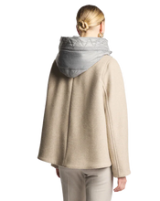 Carica l'immagine nel visualizzatore di Gallery, Cappa Toggle Coat in panno di lana garzato mélange Fay Donna
