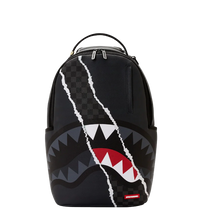 Carica l'immagine nel visualizzatore di Gallery, CENTER RIP REVEALING GRAY CHECK BACKPACK SPRAYGROUND
