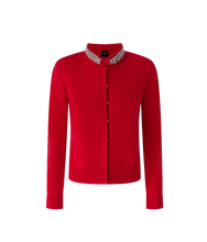 Carica l'immagine nel visualizzatore di Gallery, COLONIA CARDIGAN ROSSO PINKO
