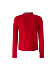 Carica l'immagine nel visualizzatore di Gallery, COLONIA CARDIGAN ROSSO PINKO
