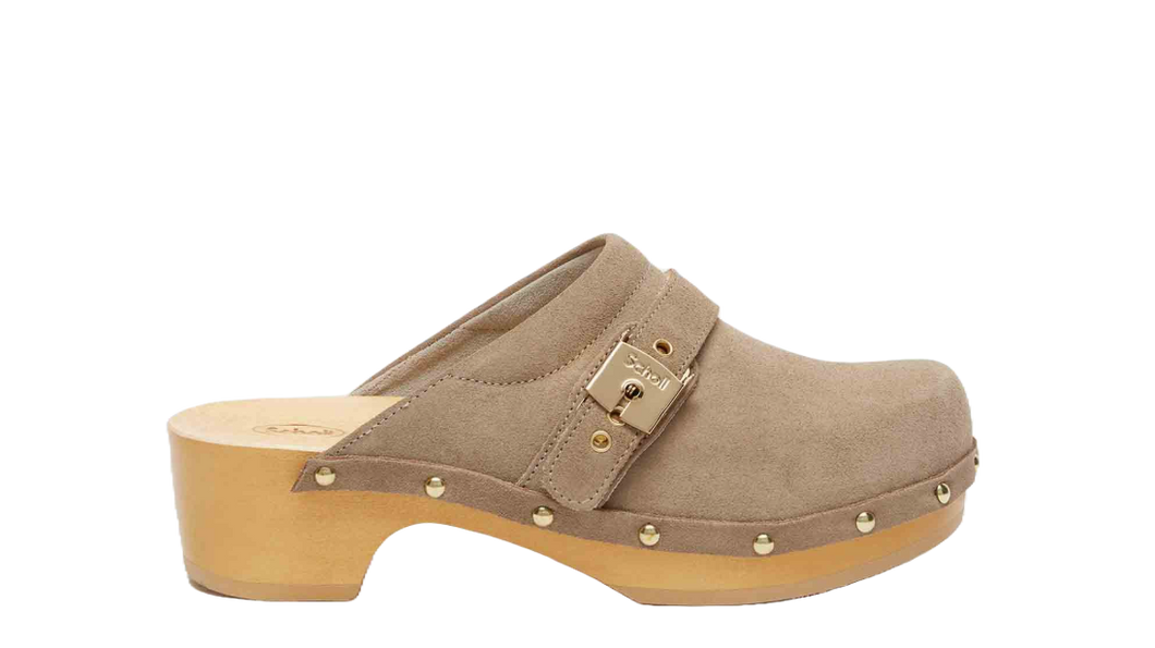 Zoccoli Beige Pescura Clog 50 Scholl