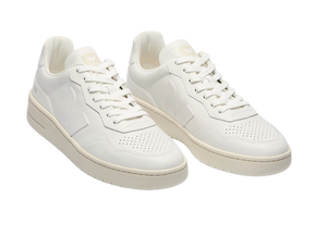 V-90 LEATHER WHITE VEJA