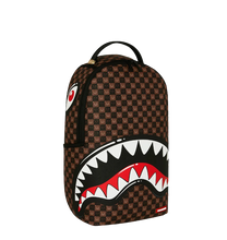 Carica l'immagine nel visualizzatore di Gallery, SHARKS IN PARIS WTF BUBBLE BROWN CHECK BACKPACK SPRAYGROUND
