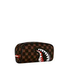 Carica l'immagine nel visualizzatore di Gallery, SHARKS IN PARIS WTF BUBBLE BROWN CHECK POUCH SPRAYGROUND
